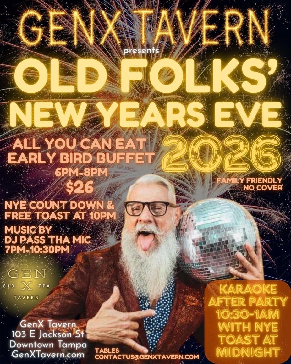 Old Folks' New Years Eve event photo