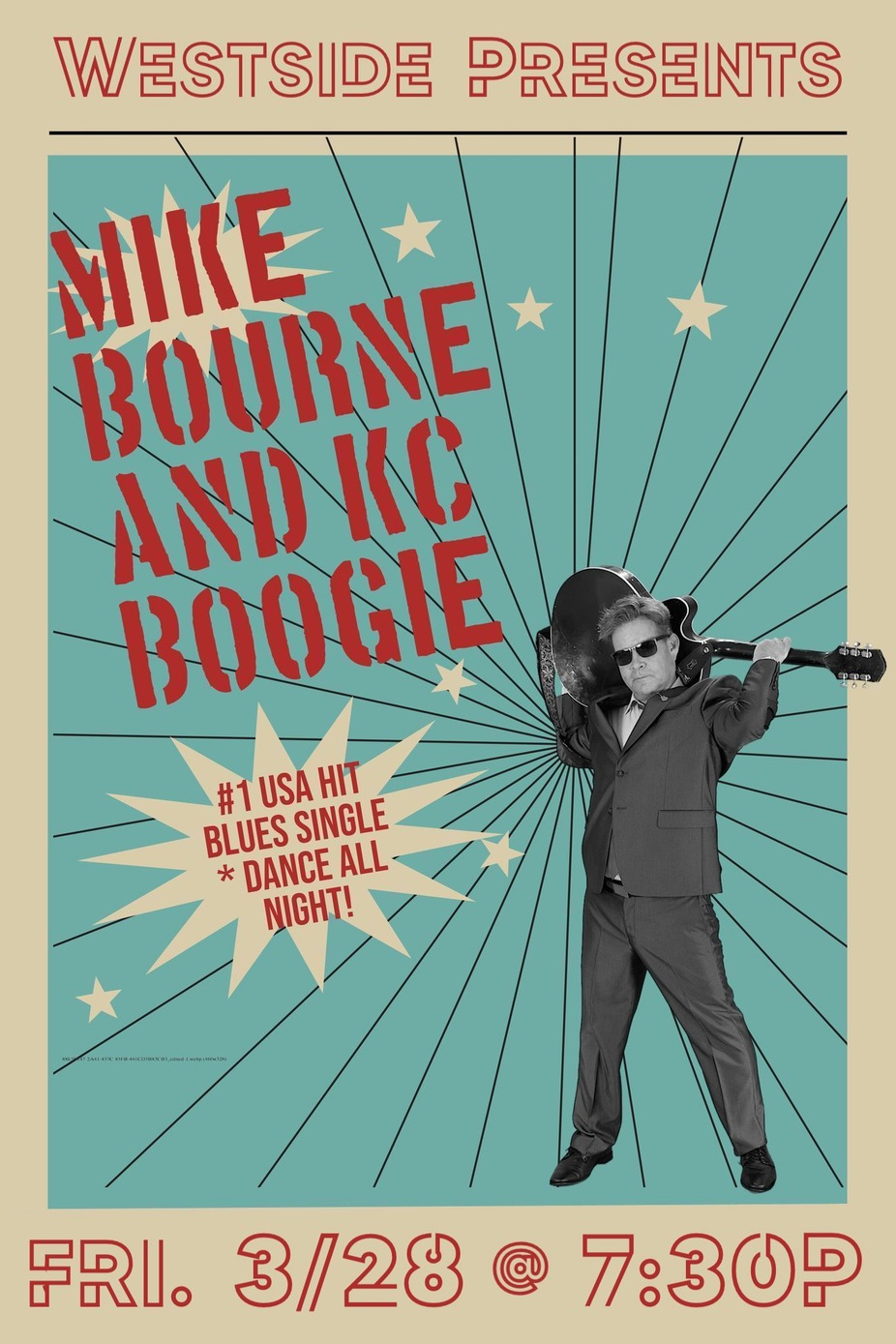 Mike Bourne & the Kansas City Boogie (Jump Blues) event photo