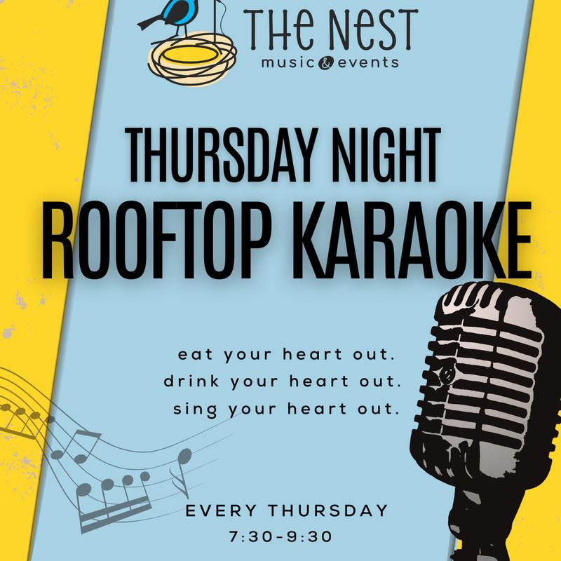 Event image Rooftop Karaoke at The Nest! #thenest