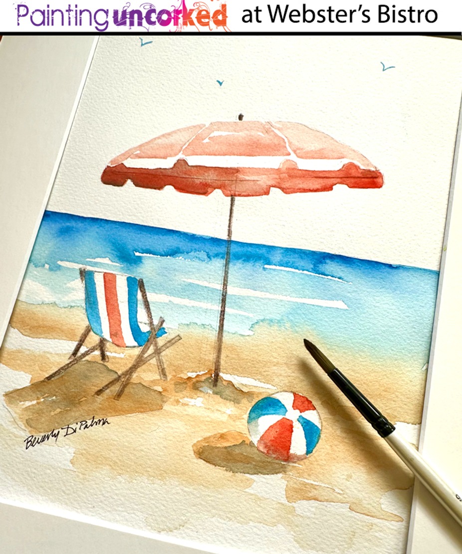 AUGUST PAINT NIGHT & DINNER event photo