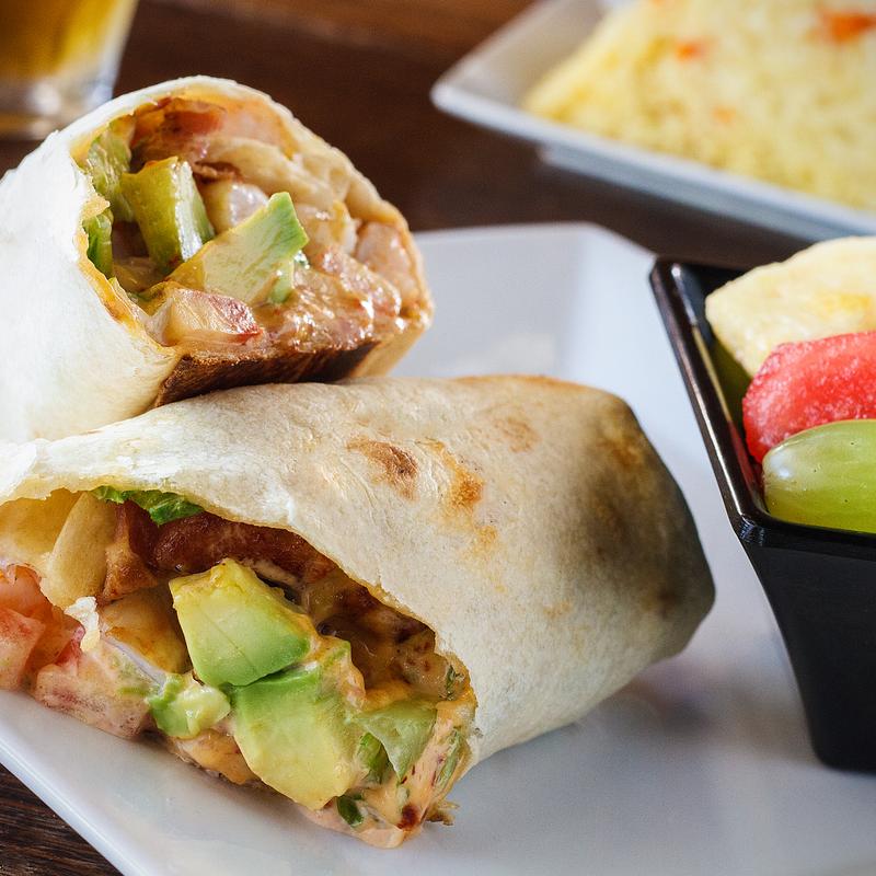 Shrimp & Avocado Wrap photo