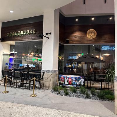 Outdoor seating area.