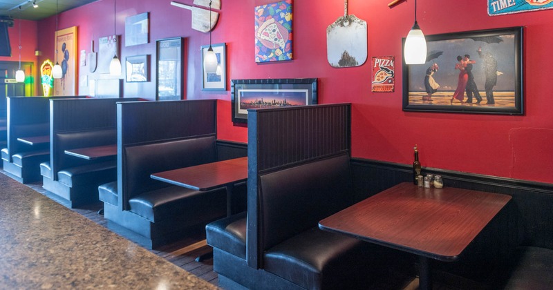 Interior seating space