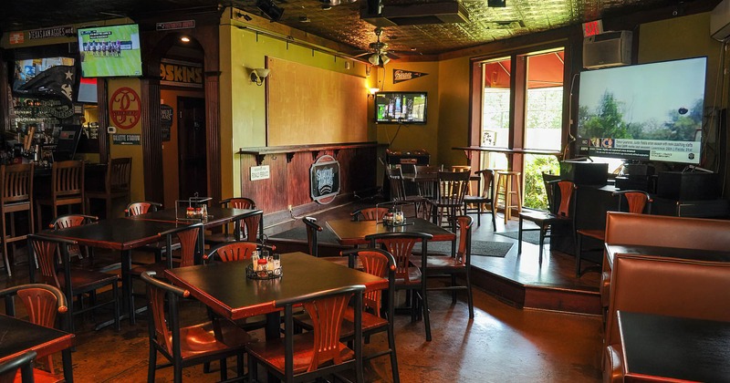 Interior, dining area