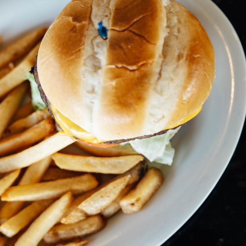 1/2 lb. Black Angus Cheeseburger photo