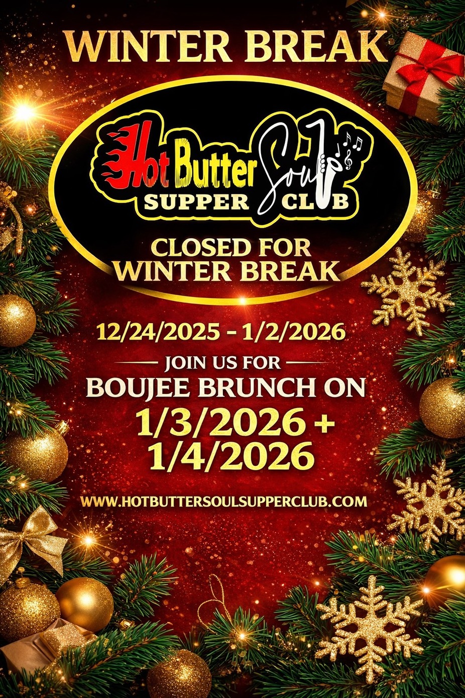 Closed for winter break