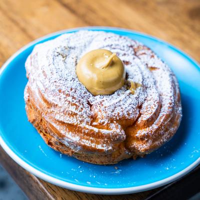 Italian fried dough dessert.