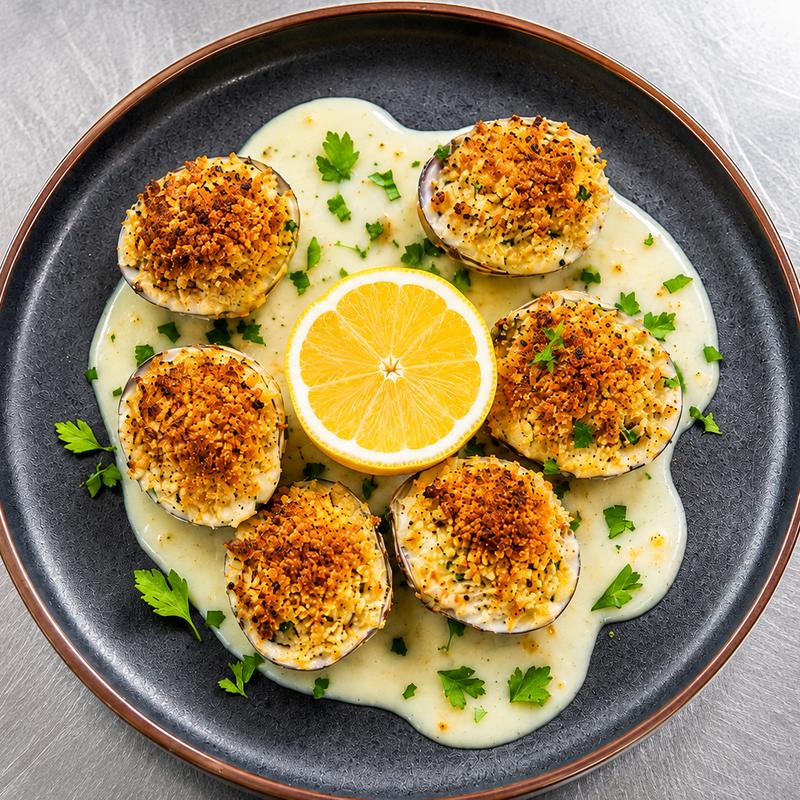 Baked Clams Oreganata photo