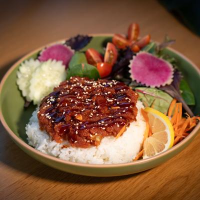 Spicy Tuna Rice Bowl.