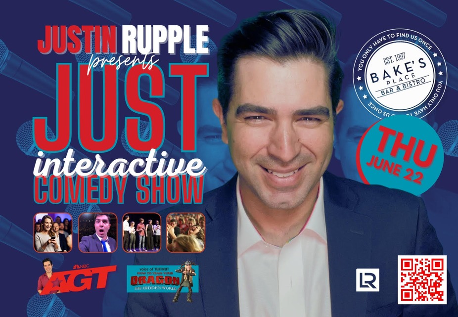 Comedian Justin Rupple : Just-Interactive Comedy Show event photo
