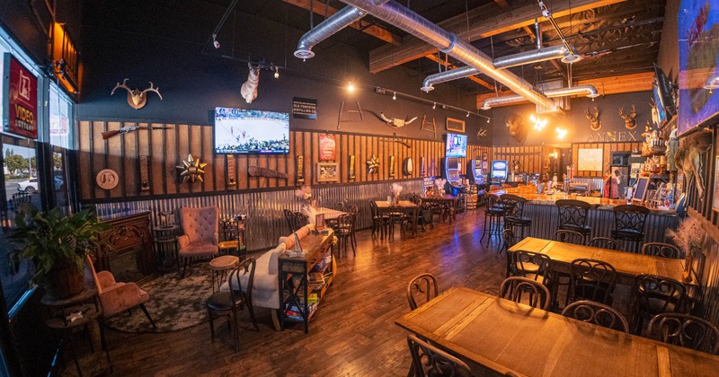 Interior, dining area