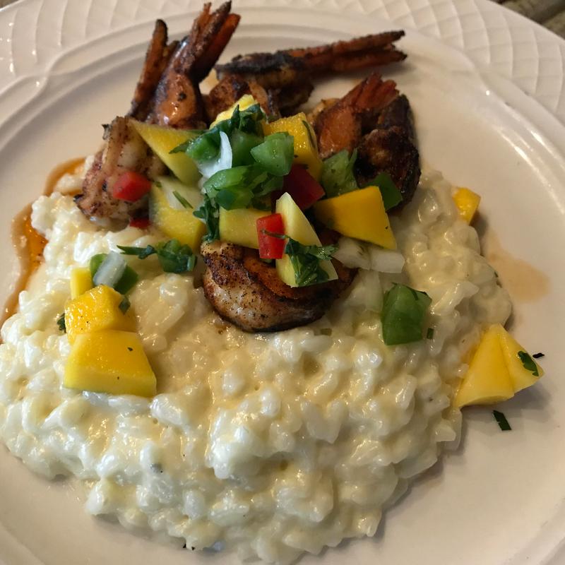 Blackened Shrimp Risotto photo