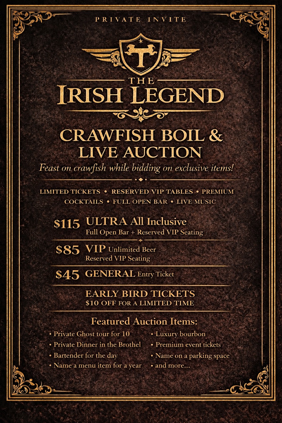 Crawfish Boil & Live Auction event photo