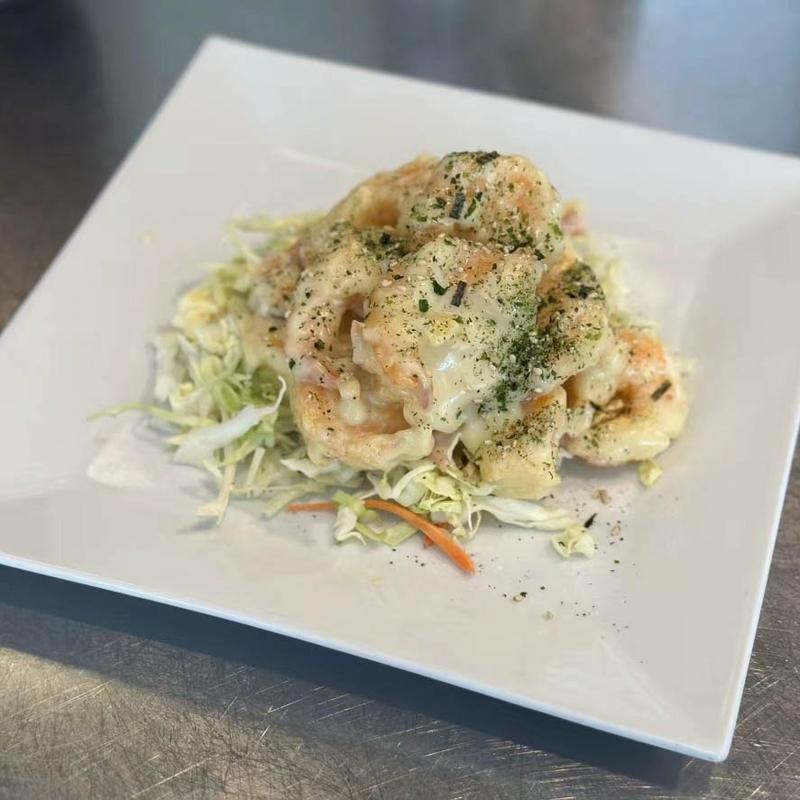 menu item 14 of 35, Wasabi Creamy Prawns