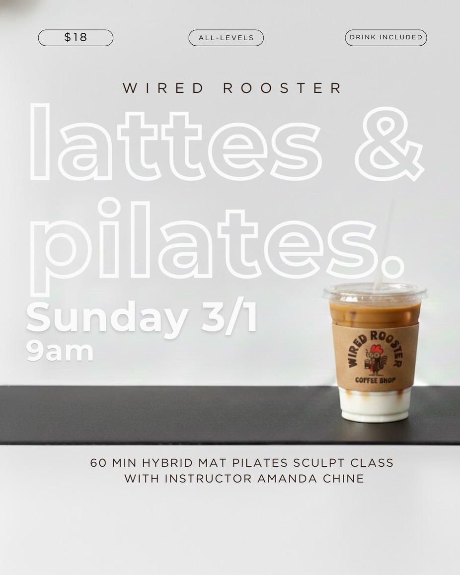 Lattes and Pilates event photo