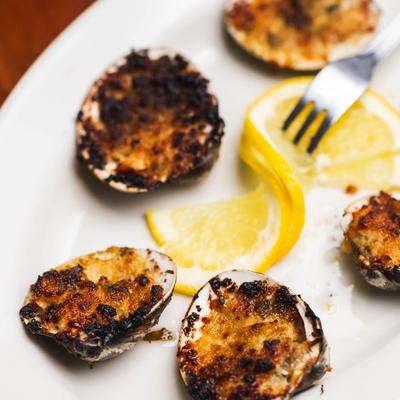 Baked Clams.