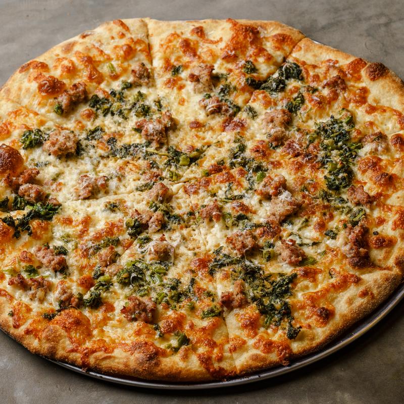 #6 Sausage + Broccoli Rabe + Breadcrumbs + Pecorino photo