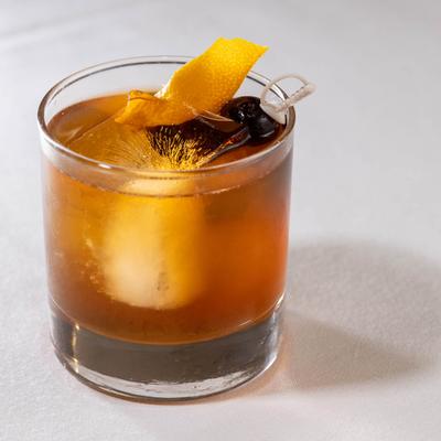 Smoked Maple Old Fashioned.