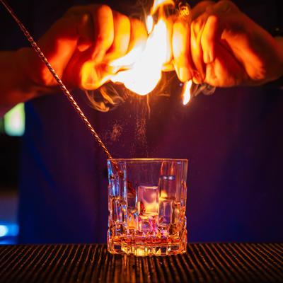 Preparation of cocktail