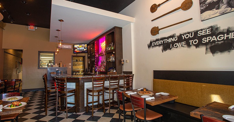 Dinning tables and chairs, bar and bar stools