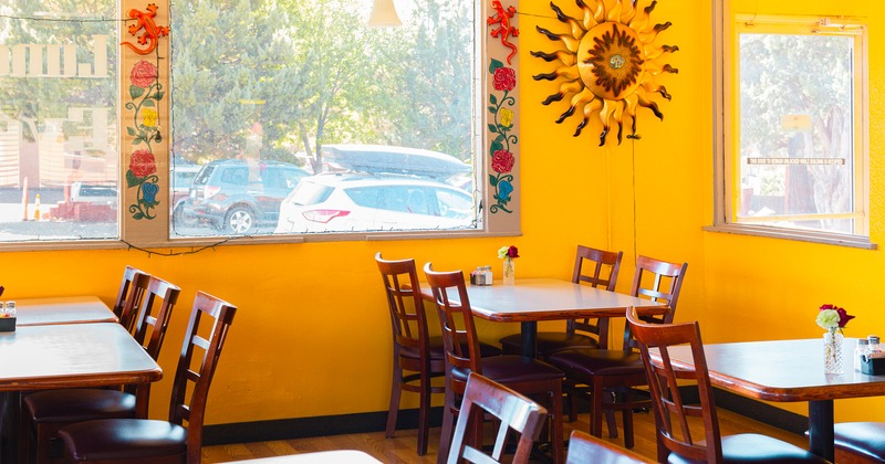 Restaurant interior, dining area