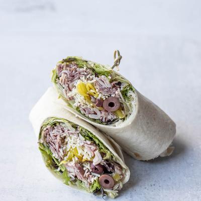 Salami and Ham Wrap