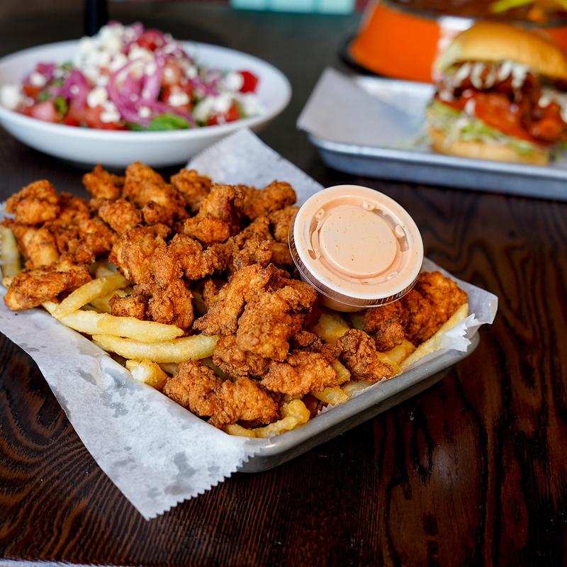 Popcorn Chicken Basket* photo