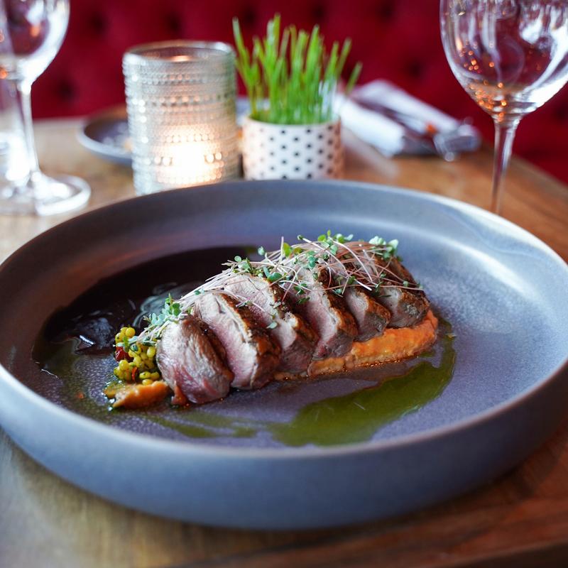 Pekin duck breast photo