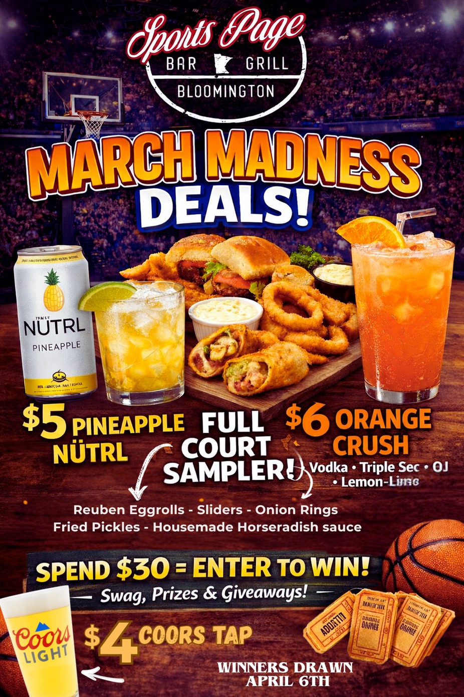 March Madness At the Sports Page event photo