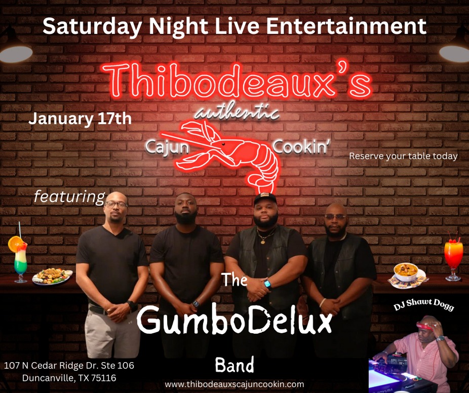 Live Entertainment ft. The GumboDelux Band event photo