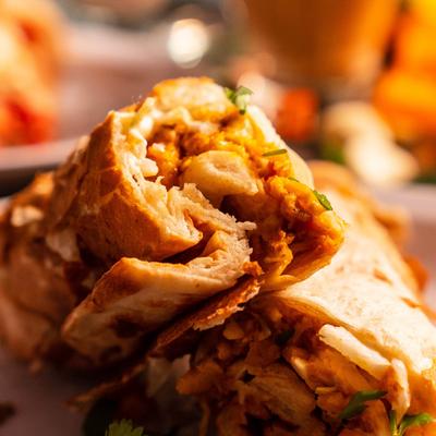 Majestic Chicken Roll, close up