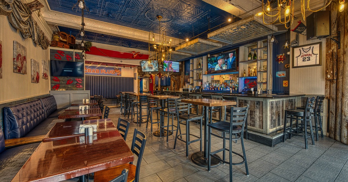 Interior, main dining area