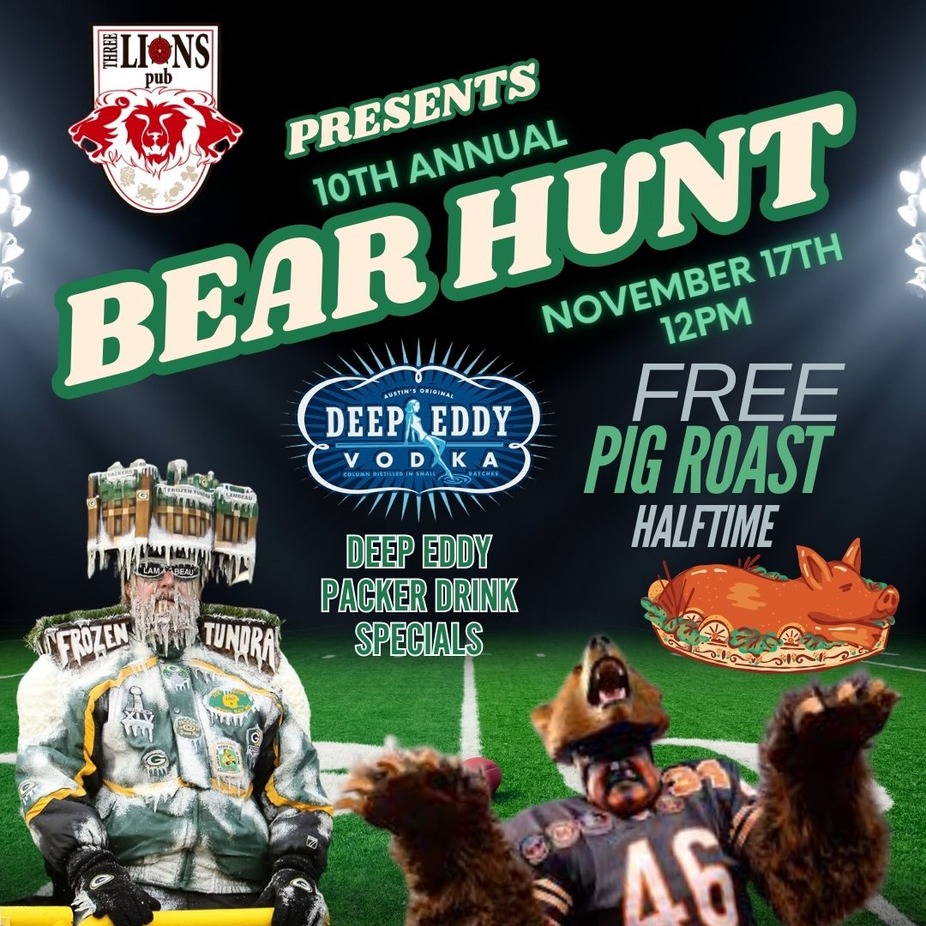 10th Annual Bear Hunt - Free Pig Roast event photo