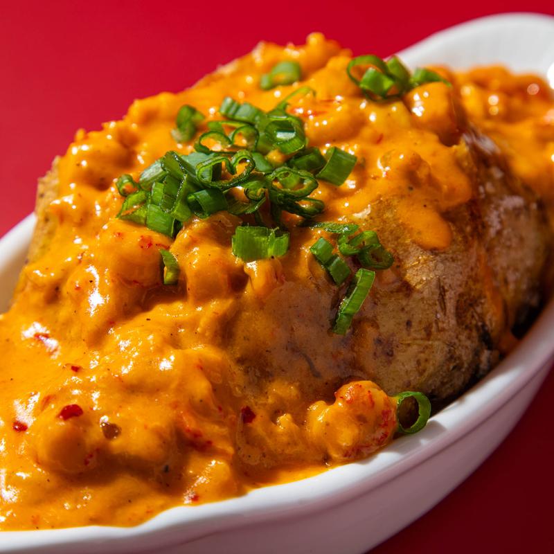 menu item 6 of 7, Crawfish Stuffed Baked Potato