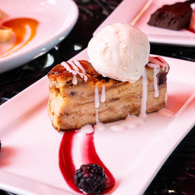 BlackBerry-White Chocolate Croissant Pudding photo