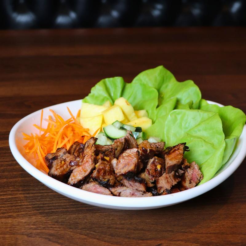 Grilled Steak Lettuce Wraps photo