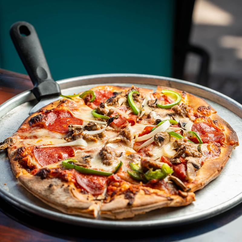 menu item 5 of 7, Green Owl Pizza