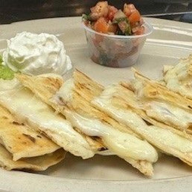 menu item 9 of 58, Cheese Quesadillas