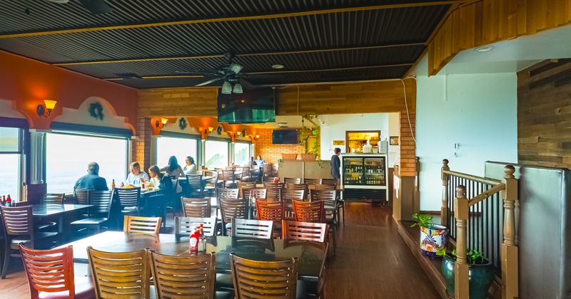 Interior, dining space