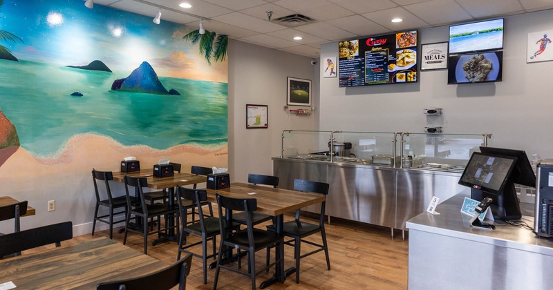 Interior dining area