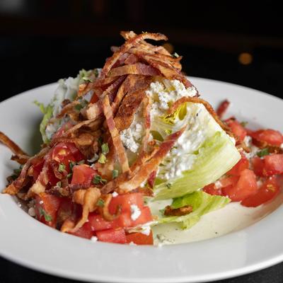 Iceberg wedge salad.