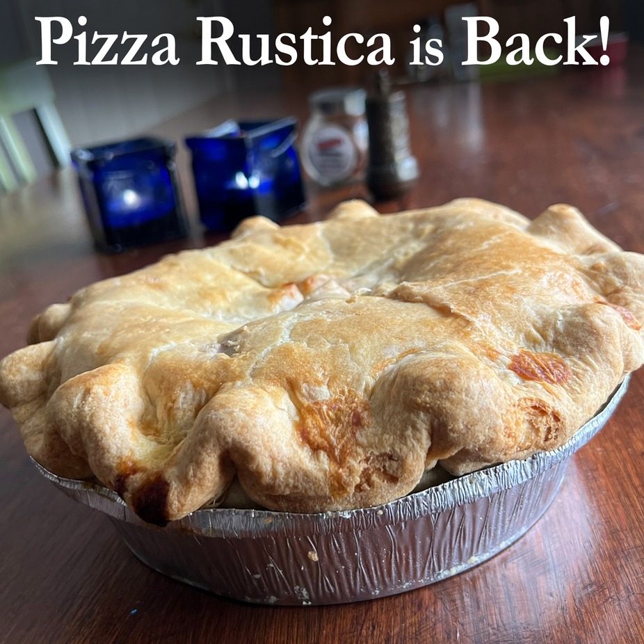 Pizza Rustica is Back!  Order Now! event photo