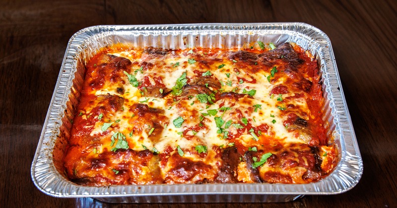 Home made eggplant rollatini