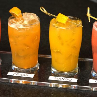 Fruit cocktails.