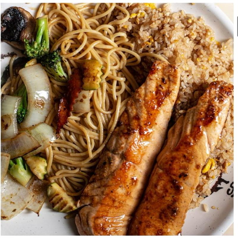 Salmon Hibachi Dinner photo