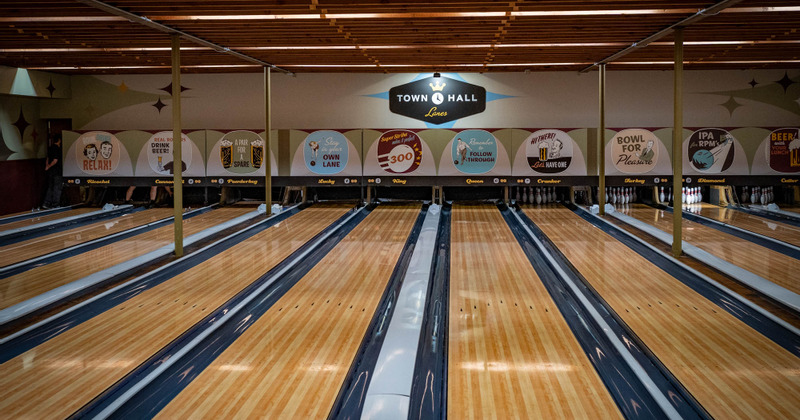 Bowling area