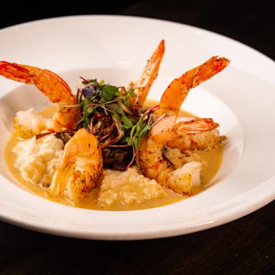 Shrimp and grits.