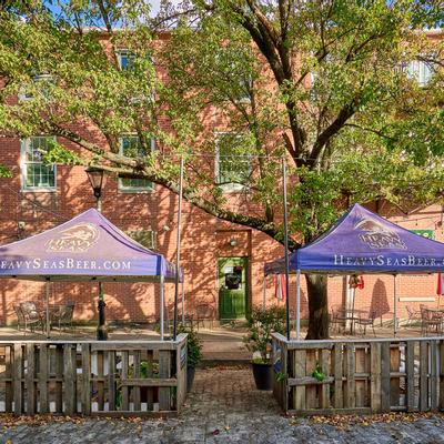 Exterior, patio area