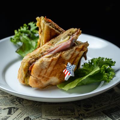 The Cubano sandwich.