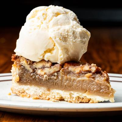 Bourbon Pecan Pie.
